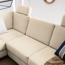 Ars Natura Canapé d'angle Davao - Microfibre 39 Ars Natura Canapé d'angle Davao - Microfibre -Canapés Soldes Magasin ecksofa davao microfaser ottomane davorstehend links mit schlaffunktion creme 4643544