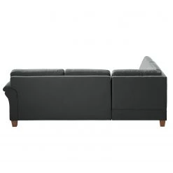 Ars Natura Canapé d'angle Davao - Microfibre -Canapés Soldes Magasin ecksofa davao microfaser ottomane davorstehend links mit schlaffunktion dunkelgrau 4796848