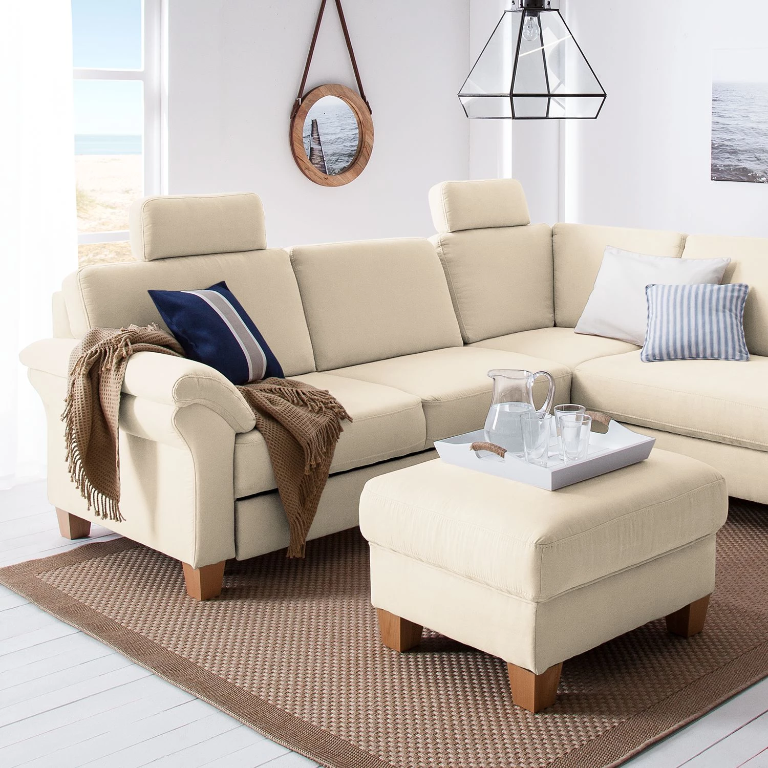 Ars Natura Canapé d'angle Davao - Microfibre 4 Ars Natura Canapé d'angle Davao - Microfibre – Image 4