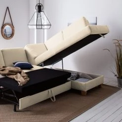 Ars Natura Canapé d'angle Davao - Microfibre 37 Ars Natura Canapé d'angle Davao - Microfibre -Canapés Soldes Magasin ecksofa davao microfaser ottomane davorstehend rechts mit schlaffunktion creme 4643604