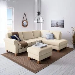 Ars Natura Canapé d'angle Davao - Microfibre 25 Ars Natura Canapé d'angle Davao - Microfibre -Canapés Soldes Magasin ecksofa davao microfaser ottomane davorstehend rechts ohne schlaffunktion creme 4643456