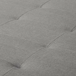 Fredriks Canapé d'angle Dengie (convertible) - Tissu structuré -Canapés Soldes Magasin ecksofa dengie mit schlaffunktion strukturstoff longchair davorstehend links platin 5055324 1