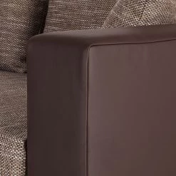 Fredriks Canapé d'angle Dublin I (convertible) - Marron foncé / Cappuccino - Largeur : 254 cm 12 Fredriks Canapé d'angle Dublin I (convertible) - Marron foncé / Cappuccino - Largeur : 254 cm -Canapés Soldes Magasin ecksofa dublin mit schlaffunktion kunstleder stoff braun 1405135