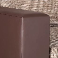 Fredriks Canapé d'angle Dublin I (convertible) - Marron foncé / Cappuccino - Largeur : 254 cm 15 Fredriks Canapé d'angle Dublin I (convertible) - Marron foncé / Cappuccino - Largeur : 254 cm -Canapés Soldes Magasin ecksofa dublin mit schlaffunktion kunstleder stoff braun 1405139