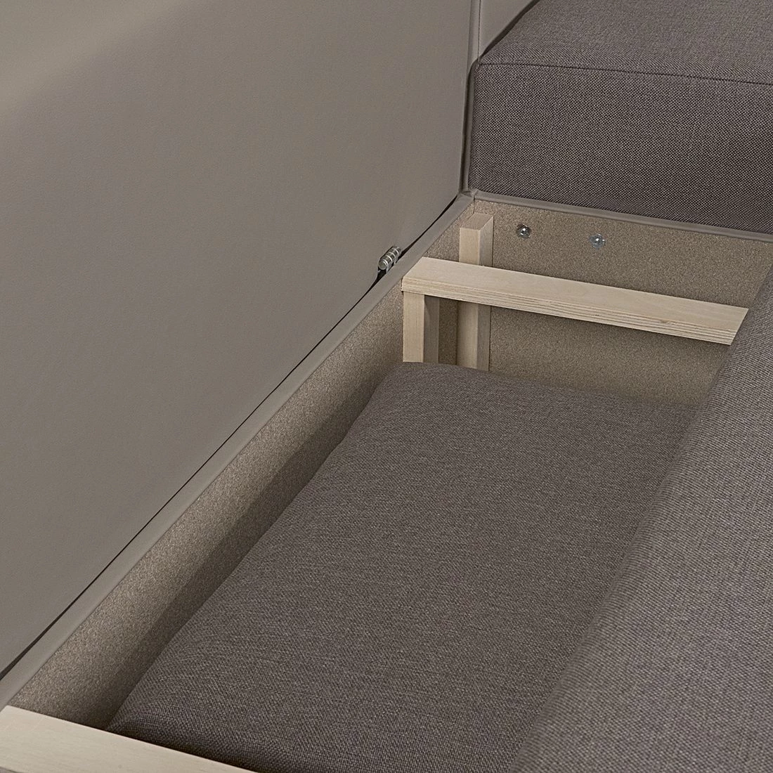 Fredriks Canapé d'angle Dublin I (convertible) - Taupe / Marron - Largeur : 254 cm 8 Fredriks Canapé d'angle Dublin I (convertible) - Taupe / Marron - Largeur : 254 cm – Image 8