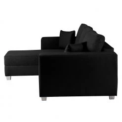 Fredriks Canapé d'angle Dublin II (convertible) - Noir 15 Fredriks Canapé d'angle Dublin II (convertible) - Noir -Canapés Soldes Magasin ecksofa dublin mit schlaffunktion kunstleder taupe strukturstoff schwarz longchair beidseitig montierbar 296095