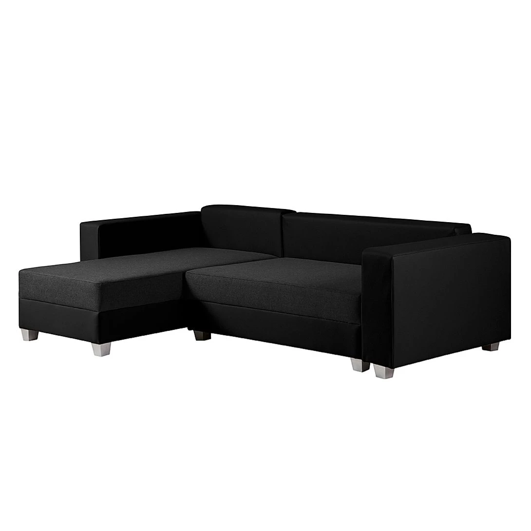 Fredriks Canapé d'angle Dublin II (convertible) - Noir 2 Fredriks Canapé d'angle Dublin II (convertible) - Noir – Image 2