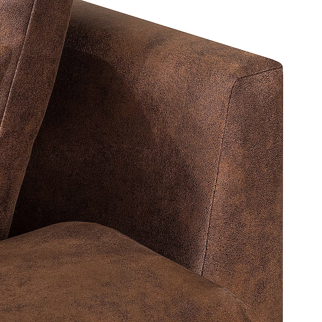 Ars manufacti Canapé d'angle Dulmen (convertible) - Marron foncé 17 Ars manufacti Canapé d'angle Dulmen (convertible) - Marron foncé – Image 17