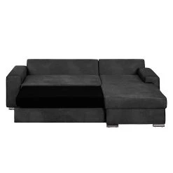 Ars manufacti Canapé d'angle Dulmen (convertible) - Noir 25 Ars manufacti Canapé d'angle Dulmen (convertible) - Noir -Canapés Soldes Magasin ecksofa dulmen mit schlaffunktion samtstoff longchair beidseitig montierbar schwarz 1231778