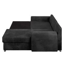 Ars manufacti Canapé d'angle Dulmen (convertible) - Noir 27 Ars manufacti Canapé d'angle Dulmen (convertible) - Noir -Canapés Soldes Magasin ecksofa dulmen mit schlaffunktion samtstoff longchair beidseitig montierbar schwarz 1231802