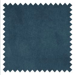 Eva Padberg Collection Canapé d'angle Edina - Bleu foncé - Méridienne courte à gauche (vue de face) - Avec repose-pieds -Canapés Soldes Magasin ecksofa edina samt longchair ottomane davorstehend links mit hocker dunkelblau 4706208