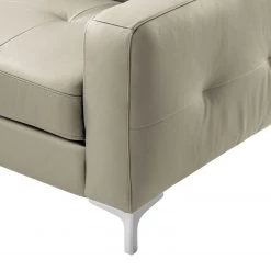 Cotta Canapé d'angle Eduardo I - Cappuccino - Méridienne courte à gauche (vue de face) - Coffre de lit - Fonction couchage -Canapés Soldes Magasin ecksofa eduardo i echtleder longchair ottomane davorstehend links mit schlaffunktion cappuccino 4906448