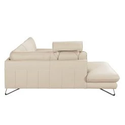 Fredriks Canapé d'angle Enzo - Avec appui-tête -Canapés Soldes Magasin ecksofa enzo kunstleder taupe ottomane davorstehend links 418356