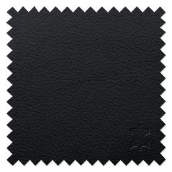 Loftscape Canapé d'angle Giulia - Noir - Méridienne courte à gauche (vue de face) -Canapés Soldes Magasin ecksofa giulia echtleder schwarz longchair davorstehend links 530640