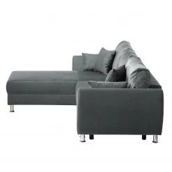 Roomscape Canapé d'angle Glenrock - Convertible - Microfibre - Méridienne montable des deux côtés - Gris 20 Roomscape Canapé d'angle Glenrock - Convertible - Microfibre - Méridienne montable des deux côtés - Gris -Canapés Soldes Magasin ecksofa glenrock mit schlaffunktion beidseitig montierbar microfaser grau 4606992