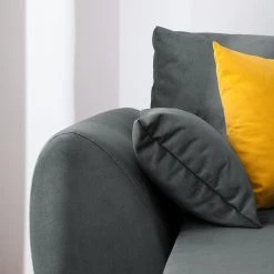 Roomscape Canapé d'angle Glenrock - Convertible - Microfibre - Méridienne montable des deux côtés - Gris 22 Roomscape Canapé d'angle Glenrock - Convertible - Microfibre - Méridienne montable des deux côtés - Gris -Canapés Soldes Magasin ecksofa glenrock mit schlaffunktion beidseitig montierbar microfaser grau 4993288