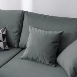 Roomscape Canapé d'angle Glenrock - Convertible - Microfibre - Méridienne montable des deux côtés - Gris 24 Roomscape Canapé d'angle Glenrock - Convertible - Microfibre - Méridienne montable des deux côtés - Gris -Canapés Soldes Magasin ecksofa glenrock mit schlaffunktion beidseitig montierbar microfaser grau 4993296