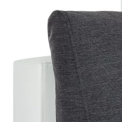 Mooved Canapé d'angle Huelva (convertible) - Blanc / Gris - Méridienne courte à droite (vue de face) 21 Mooved Canapé d'angle Huelva (convertible) - Blanc / Gris - Méridienne courte à droite (vue de face) -Canapés Soldes Magasin ecksofa huelva mit schlaffunktion kunstleder weiss longchair davorstehend rechts 276577