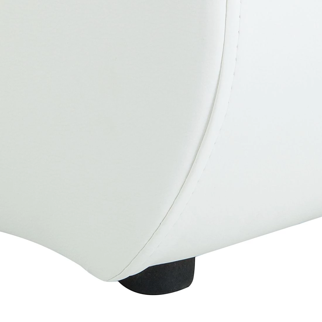 Mooved Canapé d'angle Huelva (convertible) - Blanc / Gris - Méridienne courte à droite (vue de face) 13 Mooved Canapé d'angle Huelva (convertible) - Blanc / Gris - Méridienne courte à droite (vue de face) – Image 13