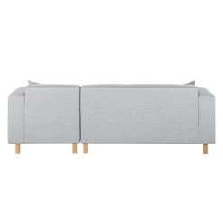 Canapé d'angle KiYDOO relax - Argenté - Méridienne courte à droite (vue de face) 23 Canapé d'angle KiYDOO relax - Argenté - Méridienne courte à droite (vue de face) -Canapés Soldes Magasin ecksofa kiydoo upholstery webstoff longchair davorstehend rechts silber 3553013