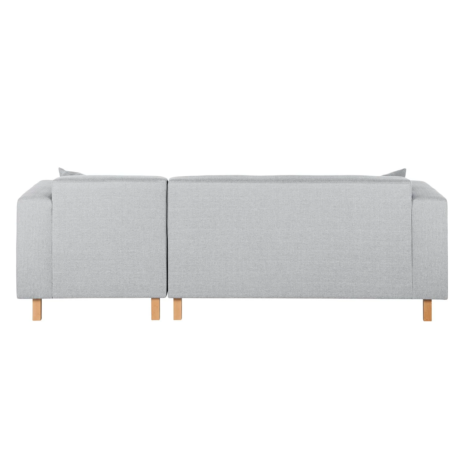 Canapé d'angle KiYDOO relax - Argenté - Méridienne courte à droite (vue de face) 10 Canapé d'angle KiYDOO relax - Argenté - Méridienne courte à droite (vue de face) – Image 10