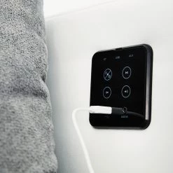 Loftscape Canapé d'angle Lanai (éclairage fourni) - Bleu foncé / Blanc 12 Loftscape Canapé d'angle Lanai (éclairage fourni) - Bleu foncé / Blanc -Canapés Soldes Magasin ecksofa lanai inkl beleuchtung kunstleder microfaser longchair beidseitig montierbar dunkelblau 3197433