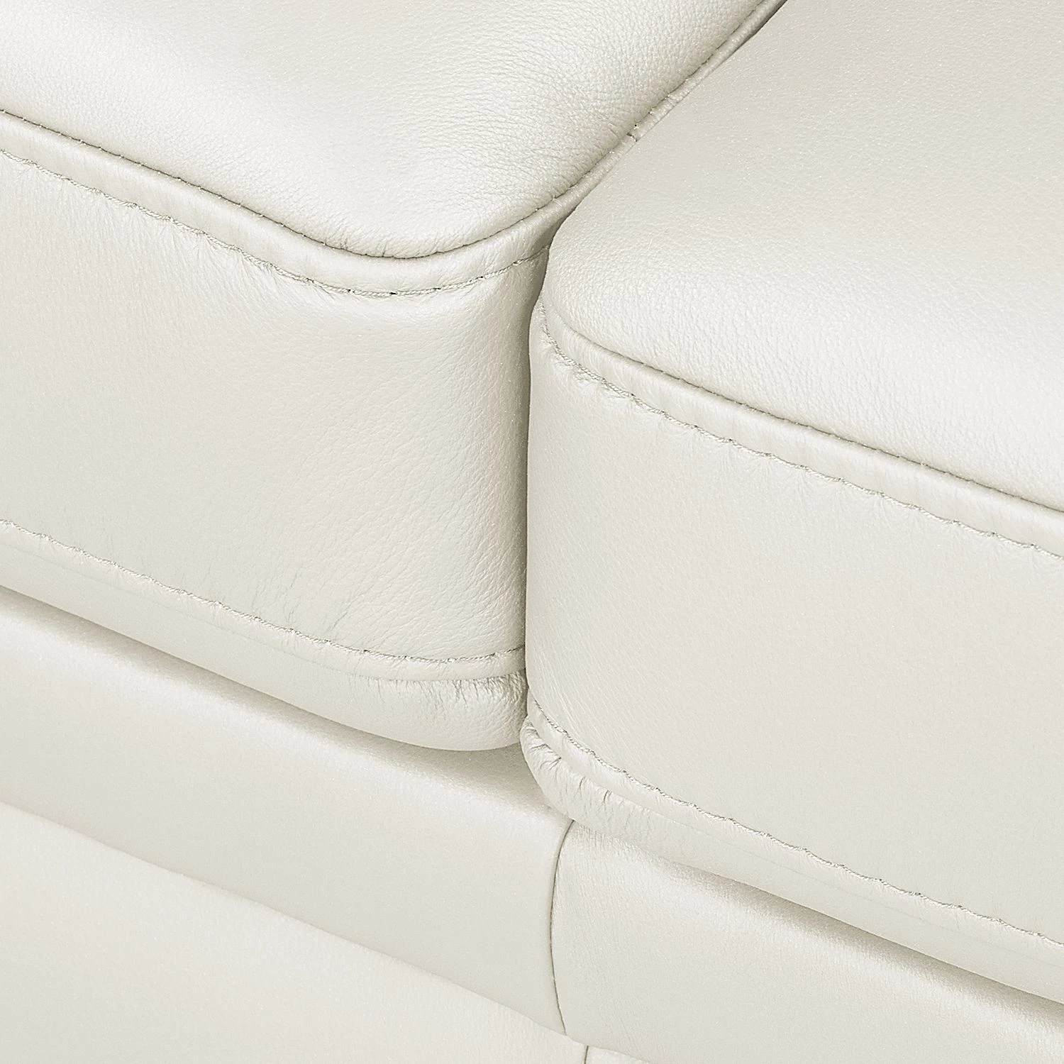 Fredriks Canapé d'angle Laureto II - Blanc - Méridienne courte à droite (vue de face) 9 Fredriks Canapé d'angle Laureto II - Blanc - Méridienne courte à droite (vue de face) – Image 9