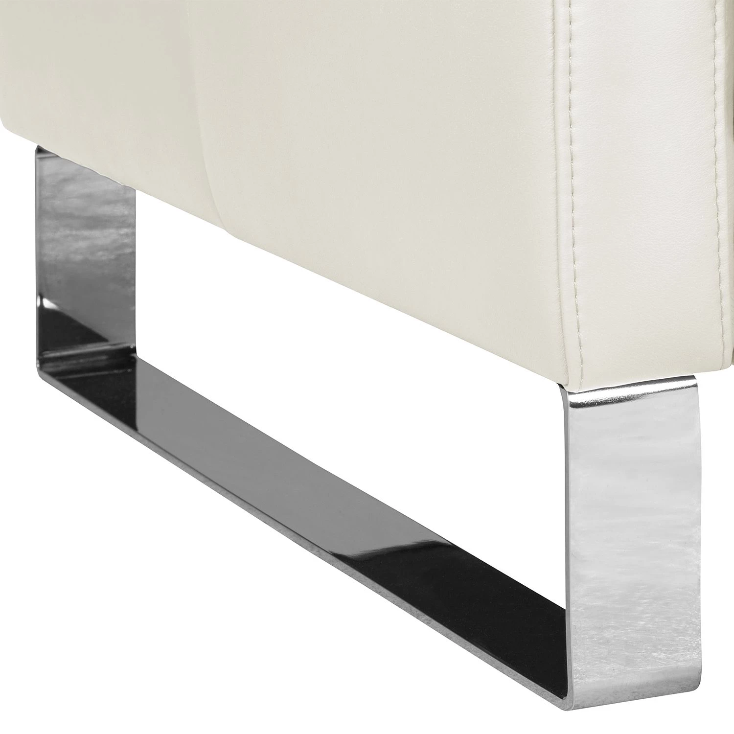 Fredriks Canapé d'angle Laureto II - Blanc - Méridienne courte à droite (vue de face) 11 Fredriks Canapé d'angle Laureto II - Blanc - Méridienne courte à droite (vue de face) – Image 11