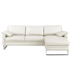 Fredriks Canapé d'angle Laureto II - Blanc - Méridienne courte à droite (vue de face) 18 Fredriks Canapé d'angle Laureto II - Blanc - Méridienne courte à droite (vue de face) -Canapés Soldes Magasin ecksofa laureto ii echtleder longchair davorstehend rechts weiss 3610705