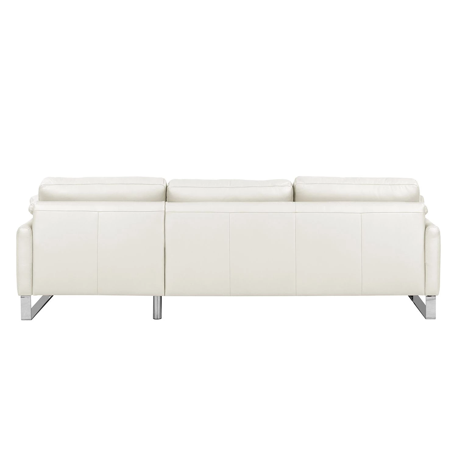 Fredriks Canapé d'angle Laureto II - Blanc - Méridienne courte à droite (vue de face) 7 Fredriks Canapé d'angle Laureto II - Blanc - Méridienne courte à droite (vue de face) – Image 7