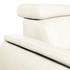 Loftscape Canapé d'angle Olival II - Blanc vieilli -Canapés Soldes Magasin ecksofa lavos echtleder altweiss 4195632