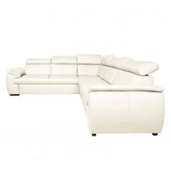 Loftscape Canapé d'angle Olival II - Blanc vieilli -Canapés Soldes Magasin ecksofa lavos echtleder altweiss 4195660