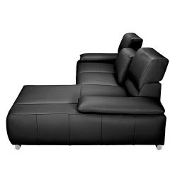 Fredriks Canapé d'angle Masca - Fonction couchage -Canapés Soldes Magasin ecksofa masca kunstleder schwarz longchair davorstehend rechts 470994