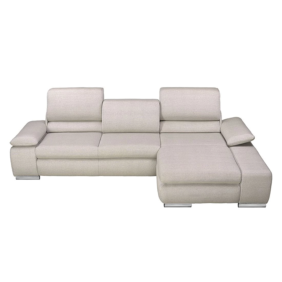 Fredriks Canapé d'angle Masca II - Beige - Méridienne courte à droite (vue de face) - Fonction couchage 2 Fredriks Canapé d'angle Masca II - Beige - Méridienne courte à droite (vue de face) - Fonction couchage – Image 2