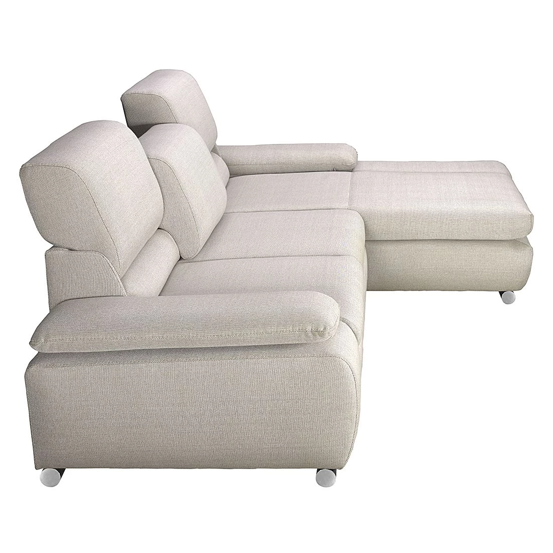 Fredriks Canapé d'angle Masca II - Beige - Méridienne courte à droite (vue de face) - Fonction couchage 7 Fredriks Canapé d'angle Masca II - Beige - Méridienne courte à droite (vue de face) - Fonction couchage – Image 7