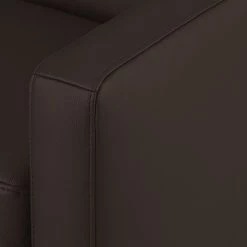 Fredriks Canapé d'angle Menfi II - Marron foncé - Méridienne courte à gauche (vue de face) -Canapés Soldes Magasin ecksofa menfi ii echtleder longchair davorstehend links dunkelbraun 3613185