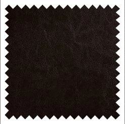 Maison Belfort Canapé d'angle Nespolo Cuir véritable - Méridienne longue à gauche (vue de face) -Canapés Soldes Magasin ecksofa nespolo echtleder dunkelbraun ottomane davorstehend links 4576808