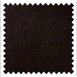 Maison Belfort Canapé Nespolo (2 places) - Cuir synthétique marron foncé -Canapés Soldes Magasin ecksofa nespolo kunstleder dunkelbraun ottomane davorstehend rechts 4576572 1