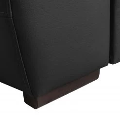 Loftscape Canapé d'angle Olival I - Noir - Angle à droite (vu de face) -Canapés Soldes Magasin ecksofa olival echtleder 2 5 sitzer davorstehend links schwarz 4195348