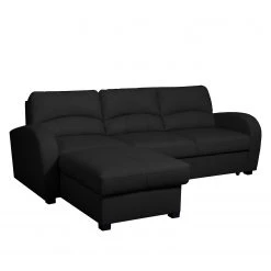 Modoform Canapé d'angle Parilla (convertible) - Noir - Largeur : 229 cm - Méridienne courte à gauche (vue de face) 24 Modoform Canapé d'angle Parilla (convertible) - Noir - Largeur : 229 cm - Méridienne courte à gauche (vue de face) -Canapés Soldes Magasin ecksofa parilla mit schlaffunktion echtleder longchair davorstehend links schwarz 229 cm 4380428