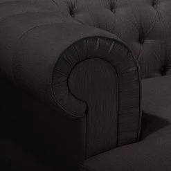 Maison Belfort Canapé d'angle Pintano - Anthracite - Méridienne longue à gauche (vue de face) -Canapés Soldes Magasin ecksofa pintano webstoff anthrazit 4896744