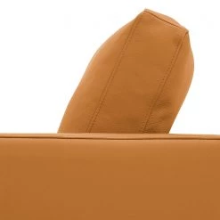 Fredriks Canapé d'angle Portobello Cuir véritable - Cuir véritable Gad : Cognac I - Largeur : 251 cm - Méridienne courte à droite (vue de face) -Canapés Soldes Magasin ecksofa portobello echtleder longchair ottomane davorstehend rechts 251 cm 3795160