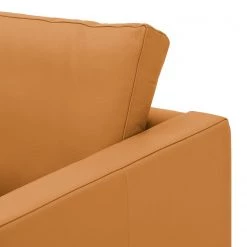 Fredriks Canapé d'angle Portobello Cuir véritable - Cuir véritable Gad : Cognac I - Largeur : 251 cm - Méridienne courte à droite (vue de face) -Canapés Soldes Magasin ecksofa portobello echtleder longchair ottomane davorstehend rechts 251 cm 3795172