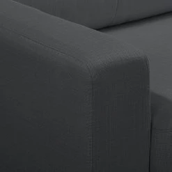 Mørteens Canapé d'angle Postville - Gris - Méridienne courte à gauche (vue de face) -Canapés Soldes Magasin ecksofa postville strukturstoff longchair davorstehend links grau 4890292