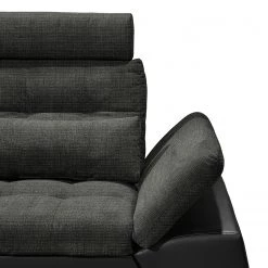 Fredriks Canapé d'angle Puntiro (convertible) - Cuir synthétique Lilo / Tissu structuré Satur: Noit / Anthracite 10 Fredriks Canapé d'angle Puntiro (convertible) - Cuir synthétique Lilo / Tissu structuré Satur: Noit / Anthracite -Canapés Soldes Magasin ecksofa puntiro mit schlaffunktion kunstleder webstoff longchair davorstehend links schwarz anthrazit 4537308