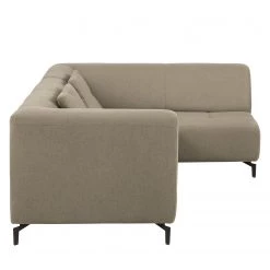 Fredriks Canapé d'angle Rosewood - Beige - Méridienne longue à droite (vue de face) - Sans repose-pieds -Canapés Soldes Magasin ecksofa rosewood webstoff ottomane davorstehend rechts ohne hocker beige 4639232