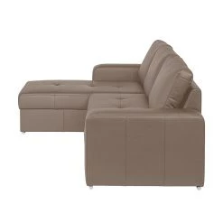 Fredriks Canapé d'angle Rosini I (convertible) - Limon -Canapés Soldes Magasin ecksofa rosini echtleder schlamm longchair links oder rechts montierbar 1332431
