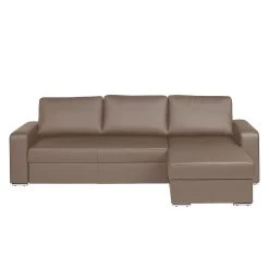 Fredriks Canapé d'angle Rosini I (convertible) - Limon -Canapés Soldes Magasin ecksofa rosini echtleder schlamm longchair links oder rechts montierbar 1332437