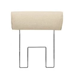 Loftscape Canapé d'angle Sharon - Tissu beige - Méridienne à gauche (vue de face) - 2 appuis-tête -Canapés Soldes Magasin ecksofa sharon webstoff beige ottomane davorstehend links 414072