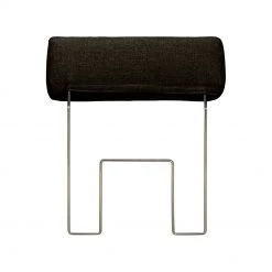 Loftscape Canapé d'angle Silvano - Tissu marron noir - Méridienne à droite (vue de face) Avec 1 appui-tête -Canapés Soldes Magasin ecksofa silvano webstoff braun schwarz longchair davorstehend rechts 514717